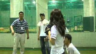 Han Hyojoo Baseball practice [upl. by Eneri]