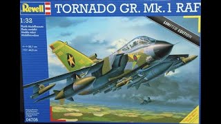 Revell 132 Tornado GR1 RAF 04705 Model kit InBox Review [upl. by Alejandrina]