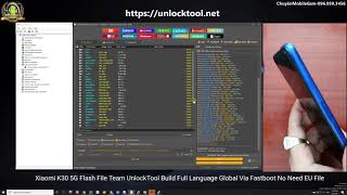 Xiaomi Redmi K30 5G Flash File Build Team UnlockTool Full Language Gloabal Via Fastboot No Need EU [upl. by Eikceb]