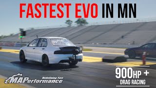 8 Second Evo 8  900hp Drag Racing [upl. by Hyacinth]