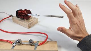 Powerful COILGUN  Magnetic Games [upl. by Eelidnarb]