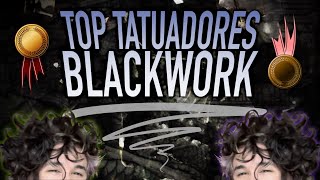 LOS MEJORES TATUADORES EN NEGRO 🏴 [upl. by Elagiba]