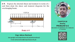 69 Chapter 6 Bending  Mechanics of Material Rc Hibbeler [upl. by Bolling]