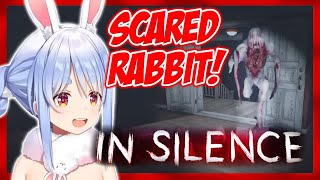 【ENG Sub】Pekora THE CUTE SCARED RABBIT Horror Game In Silence 【Hololive】 [upl. by Yerak]