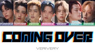 VERIVERY  Coming over Color Coded Lyrics hanromeng [upl. by Odradlig934]