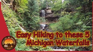 5 Spectacular Munising MI WaterfallsPure Michigan [upl. by Rodrick]