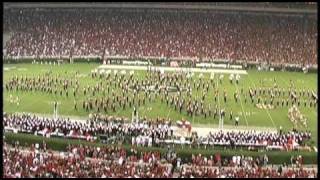 UGA Redcoat Marching Band 2009  Show 1 vs USC [upl. by Trubow]