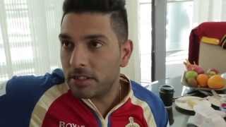 Yuvraj Singh AB de Villiers and Varun Aaron arrive in UAE [upl. by Nerval]