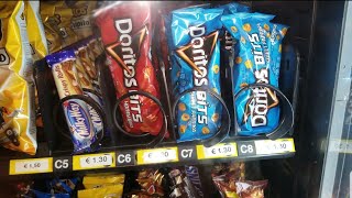 Eating Doritos from a vendor machine in Amsterdam feat THEHODGETWINS [upl. by Hniv]