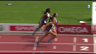 Finish INCROYABLE  France relais 4x400m Femme Championnat dEurope 2014 Women  Incredible finish [upl. by Htrow]