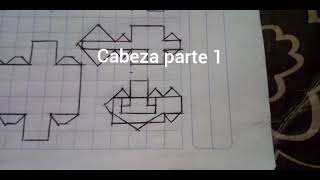 como hacer un loro de papel de MinecraftColaboración con papercrack 120 [upl. by Dambro]