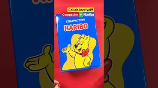 Compactor  Haribo collab compactor haribo materialescolar papelaria voltaasaulas [upl. by Yecats]