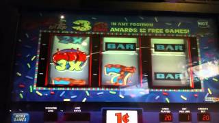 Cherries on Top slot machine at Sugarhouse casino [upl. by Peper]