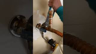 Patching up an old water heater ￼ [upl. by Nnylirret518]