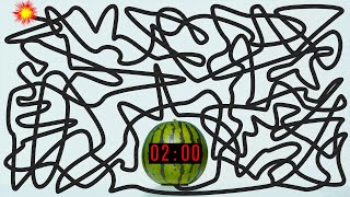 2 Minute Timer Bomb WATERMELON 🍉 [upl. by Mandie303]