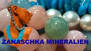 Zanaschka Mineralien stellt sich vor  Schmuck amp Mineralien [upl. by Llednew899]