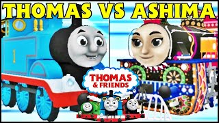 Thomas and Friends Go Go Thomas  Thomas vs Ashima THOMAS amp FRIENDS TRAIN GAME [upl. by Goldsmith]