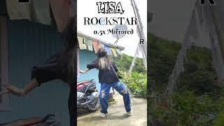 LISA  ROCKSTAR🤘 Slow amp Mirrored Dance Tutorial lisa rockstar dance shorts [upl. by Nabal]