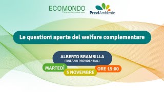 Le questioni aperte del welfare complementare [upl. by Ikkiv]