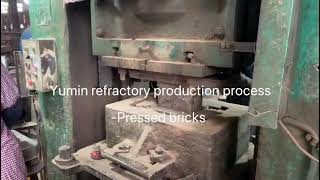 Yumin Refractory production processZibo Yumin Base Pledge Co Ltd [upl. by Petracca]