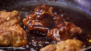 POLLO en salsa teriyaki  receta japonesa [upl. by Olenolin]