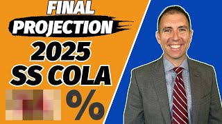 Final 2025 Social Security COLA Prediction [upl. by Haelam]