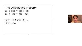 The distributive property and collecting like terms [upl. by Zacek]