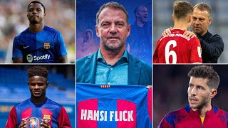 Barcelona News ft Hansi Flicks changes Joshua Kimmich Ansu Fati Sergi Roberto amp Mikayil Faye [upl. by Lucas975]