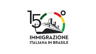 150 ANNI DI IMMIGRAZIONE ITALIANA IN BRASILE [upl. by Ayahsey]