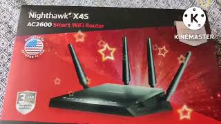 Unboxing Netgear Nighthawk X4S R7800  Nighthawk X4S AC2600 [upl. by Amirak]