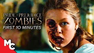 Pride And Prejudice And Zombies Clip  First 10 Minutes  Zombie Movie Clip  Horror [upl. by Rolfe]