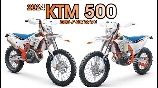 2024 KTM 500 EXC F SIX DAYS [upl. by Ahsenhoj]