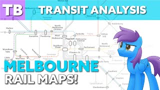 Melbourne rail maps  Transit Analysis [upl. by Toile650]