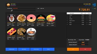 VBNET  Restaurant Point of Sale POS Full Project VBNET Using MySql Database  Free Source Code [upl. by Tecil874]