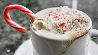 How to make a Starbucks Peppermint Hot Chocolate [upl. by Etnaud]