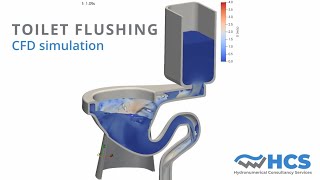 Toilet Flushing 🚽  Fluid Mechanics  interIsoFoam  OpenFOAM 2112 [upl. by Lhok]