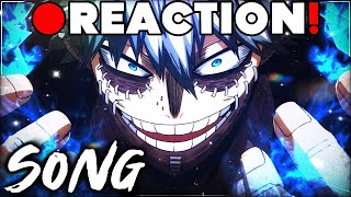 DABI SONG  Your Villainquot  Nina Hope ft TSUYO MY HERO ACADEMIA REACTION [upl. by Ettevram963]