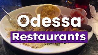 Top 10 Best Restaurants to Visit in Odessa Texas  USA  English [upl. by Iridis]