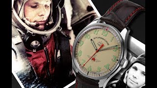 Yuri Gagarin Commemorative Watches from Sturmanskie 2018 Models [upl. by Runkel165]