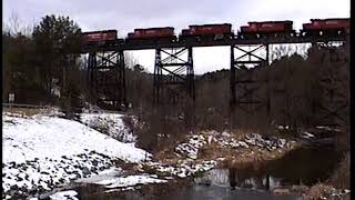 CP Train 556 with 4 RS18s [upl. by Eirffej]