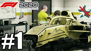 F1 2020 My Team Gameplay Walkthrough Part 1  4K [upl. by Magnolia]