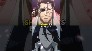 Shunsui vs Byakuya bleach bleachanime anime [upl. by Notirb]