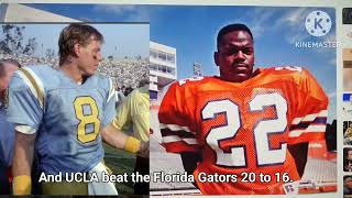 Troy vs Emmitt UCLA vs Florida State 1987 Aloha Bowl highlights [upl. by Nallak315]