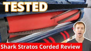 Shark Stratos Corded Stick Vacuum Review HZ3002  16 Objective Tests [upl. by Star]