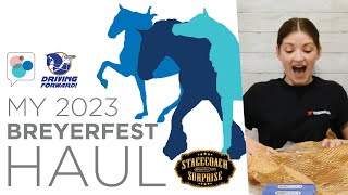 My 2023 BreyerFest Haul  Unboxing the variations [upl. by Ahsoik717]