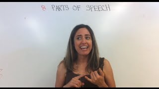 EIGHT PARTS OF SPEECH 1  INTRO [upl. by Primaveria]