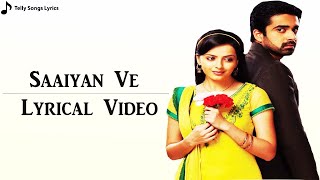 Saaiyan Ve Song  Lyrical Video  Nupur Pant  Is Pyar Ko Kya Naam Doon  Ek Baar Phir [upl. by Yrocej]