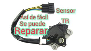 Como reparar un sensor TR o selectora de cambios de Mitsubishi Montero 2000 [upl. by Barnaby]