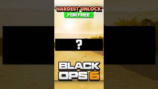 The HARDEST Thing to Unlock in BLACK OPS 6 EASY [upl. by Aihsilef]