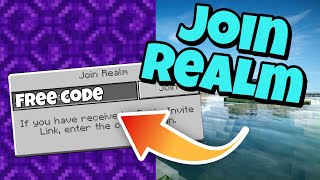 BEST FREE MINECRAFT REALM 121 2024 MCPE PS5 XBOX PC [upl. by Brothers846]